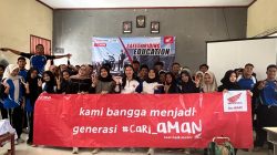 Edukasi Safety Riding Tingkatkan Kesadaran Berkendara Siswa SMKN 1 Simpangkatis