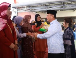 Manfaatkan Momen Lebaran, Polda Babel Gelar Santunan ke Warga