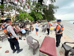 Polda Babel Siagakan Personel di Tempat Wisata selama Libur Lebaran