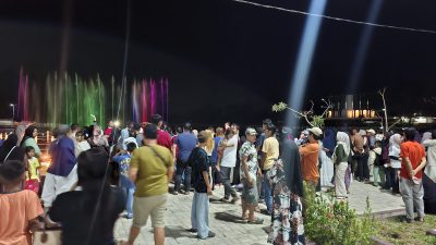 Bhaypark Polda Babel Jadi Destinasi Wisata Pilihan Saat Libur Lebaran, Air Mancur-Mini Soccer Jadi Daya Tarik