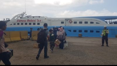 Ribuan Orang Sudah Mudik ke Belitung Gunakan Expres Bahari, Pastikan Berikan Pelayanan Prima