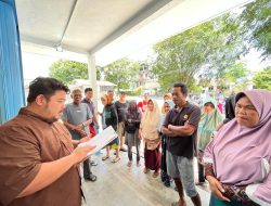 Peduli Sesama, SPPG Parit Padang Bagikan Paket Sembako ke Masyarakat