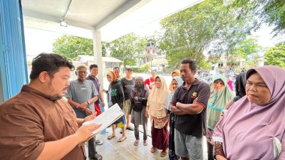 Peduli Sesama, SPPG Parit Padang Bagikan Paket Sembako ke Masyarakat