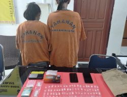 Simpan 79 Paket Narkoba, Dua Wanita Muda Diringkus Tim Hantu 
