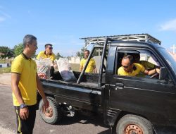 Polres Bangka Tengah Gelar Kerja Bakti Jalin Persaudaraan Menjelang Ceng Beng