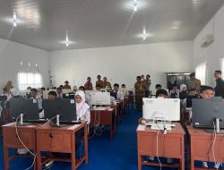 Tes Kemampuan Akademik di SMPN 1 Koba, Peserta Mengeluh Sulit ke Bupati