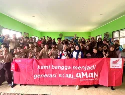 Dorong Budaya #cari_aman, Honda Babel Gelar Edukasi Safety Riding untuk Pelajar