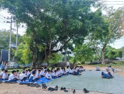 Santri MTs Al Islam Kemuja Dibekali Edukasi Pengolahan Sampah oleh DLH Kabupaten Bangka