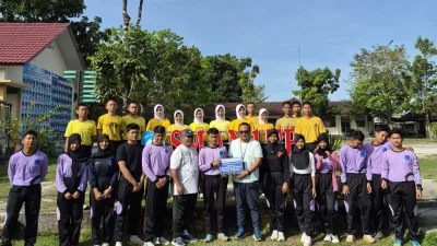 Lomba Kreativitas Baris Berbaris Digelar di Belitung, PT TIMAH Hadir Dukung Kreativitas Pelajar 