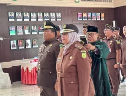 Kajari Bangka Tengah Lantik Kasi Pemulihan Aset dan Pengelolaan Barang Bukti 