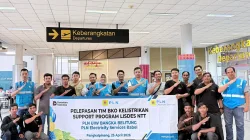 Akselerasi Pemerataan Akses Listrik Nasional, PLN Babel Terjunkan 10 Personel BKO ke Pelosok NTT