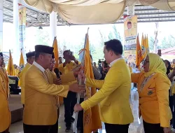 Hidayat Arsani Lantik Pengurus DPD II Golkar se-Babel