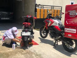 Warga Mentok Tidak Perlu Khawatir, Honda Care ASP Mentok Siap Membantu Saat Motor Mengalami Kendala