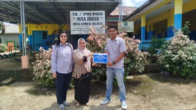 Dukung Pendidikan Anak Usia Dini, PT TIMAH Serahkan Bantuan untuk TK/Pos Paud Nusa Indah