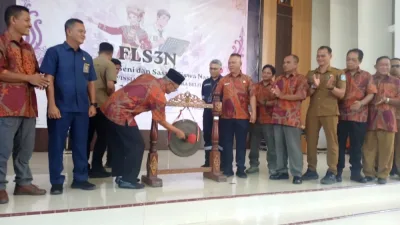 Tingkatkan Kreativitas Seni dan Sastra Pelajar, PT TIMAH Dukung FLS3N di Bangka Barat 