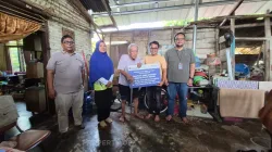 PT TIMAH Bantu Renovasi Rumah Warga di Belitung, Abu samah Bersyukur Bisa Tinggal Lebih Nyaman  