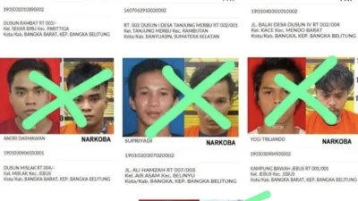 Enam Tahanan yang Kabur dari Polres Bangka Berhasil Diringkus Tim Gabungan, Dua Buronan Ini Masih Diburu