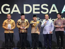 Gubernur Hidayat Arsani Raih Penghargaan Provinsi Terbaik atas Penilaian Rasio Tertinggi Film Pendek Jaga Desa Tingkat Provinsi tahun 2026