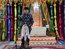 Lestarikan Tradisi, Gubernur Hidayat Arsani Hadiri Halalbihalal dan Festival Bedulang IKMB