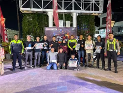 “PCX Gel Blaster War”, Adu Strategi dan Aksi di Bundaran Satam Belitung