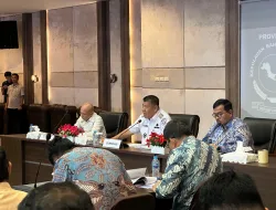 Gubernur Hidayat Arsani Pimpin Rakor Bahas RTRW dan Tata Kelola Pertambangan di Provinsi Babel